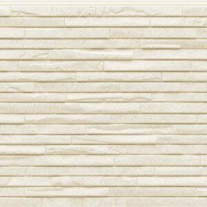 Panel de fachada FH4865K — Paneles de fachada KMEW con acabado de piedra, Crema