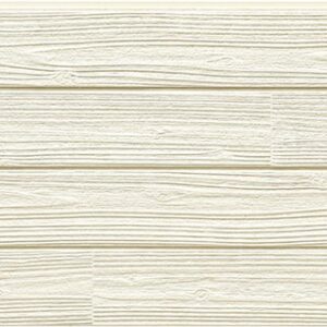 Panel de fachada FH48710U — Paneles de fachada KMEW con acabado de madera, Crema