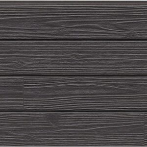 Panel de fachada FH48712U — Paneles de fachada KMEW con acabado de madera, Gris oscuro
