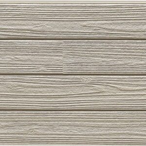 Panel de fachada FH48713U — Paneles de fachada KMEW con acabado de madera, Marrón claro