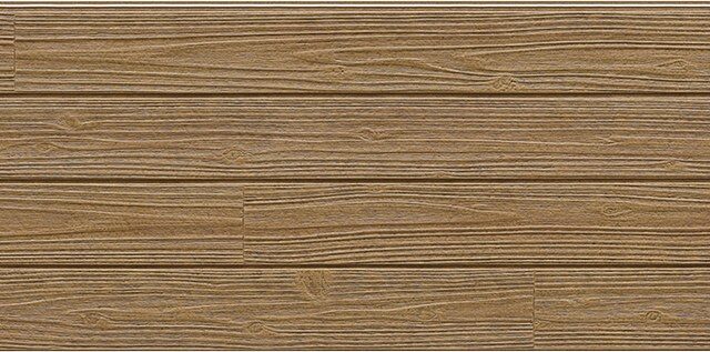 Panel de fachada FH4879U — Paneles de fachada KMEW con acabado de madera, Marrón claro