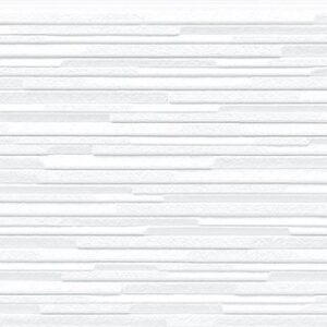 Panel de fachada FH4885U — Paneles de fachada KMEW con acabado de piedra, Blanco