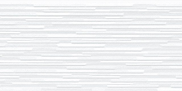 Panel de fachada FH4885U — Paneles de fachada KMEW con acabado de piedra, Blanco