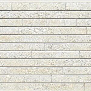 Facade Panel FH4935U — KMEW facade panels with brick finish, Light Grey