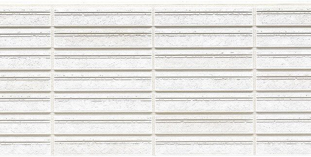 Panel de fachada FH7145A — Paneles de fachada KMEW con acabado de ladrillo, Blanco
