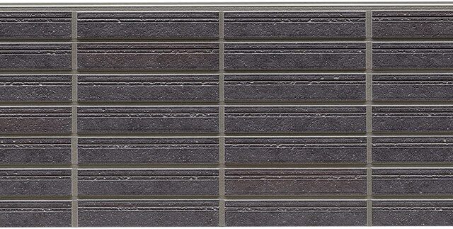 Panel de fachada FH7146A — Paneles de fachada KMEW con acabado de ladrillo, Gris oscuro