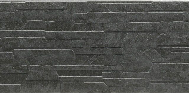 Facade Panel HCW1819GC — KMEW Ceradir V facade panels for high-rise buildings, Dark Grey