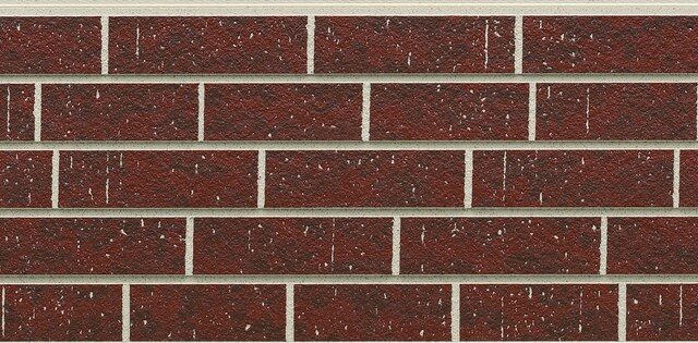 Panel de fachada HCW2323GC — Efecto ladrillo, Terracota