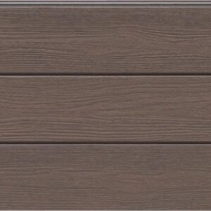 Panel de fachada HFH7454U — Paneles de fachada KMEW con acabado de madera, Terracota