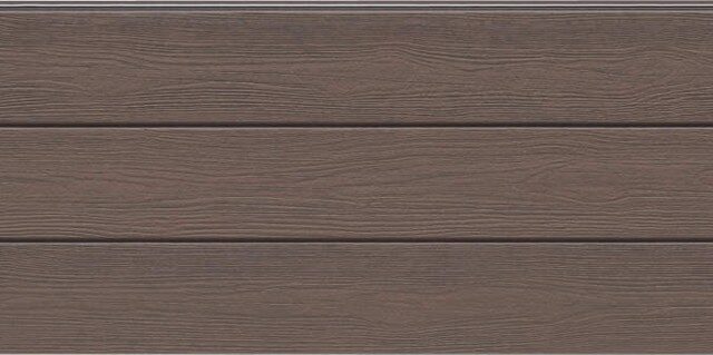 Panel de fachada HFH7454U — Paneles de fachada KMEW con acabado de madera, Terracota