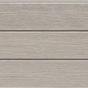 Panel de fachada HFH7455U — Paneles de fachada KMEW con acabado de madera, Marrón claro