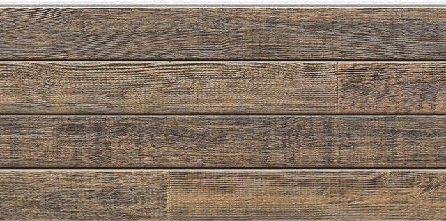 Facade Panel HFH7522A — KMEW facade panels with wood finish, Light Brown
