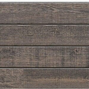 Panel de fachada HFH7523A — Paneles de fachada KMEW con acabado de madera, Marrón claro
