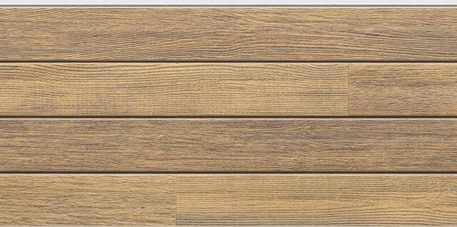 Facade Panel HFH7524A — KMEW facade panels with wood finish, Light Brown