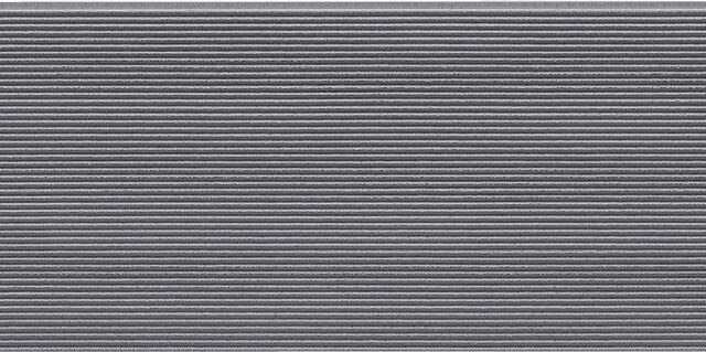 Panel de fachada HFH9126U — Paneles de fachada KMEW Stripe, Gris oscuro