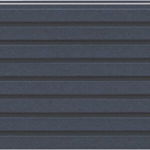 Facade Panel HFH91314U — KMEW Stripe facade panels, Dark Grey