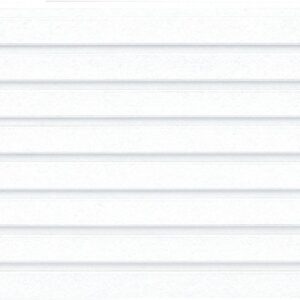 Facade Panel HFH9131U — KMEW Stripe facade panels, White