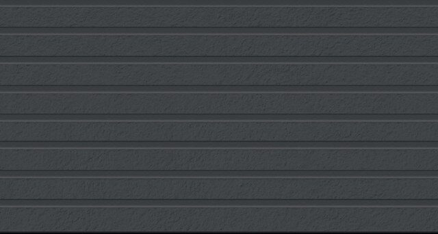 Facade Panel HFH9138U — KMEW Stripe facade panels, Dark Grey