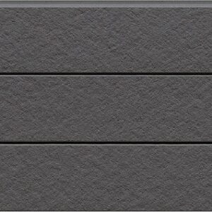 Panel de fachada HFH9198A — Paneles de fachada KMEW Stripe, Gris oscuro