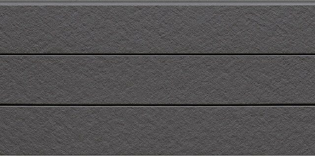 Facade Panel HFH9198A — KMEW Stripe facade panels, Dark Grey