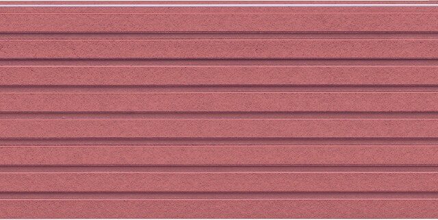 Facade Panel HNH91318U — KMEW Stripe facade panels, Terracotta
